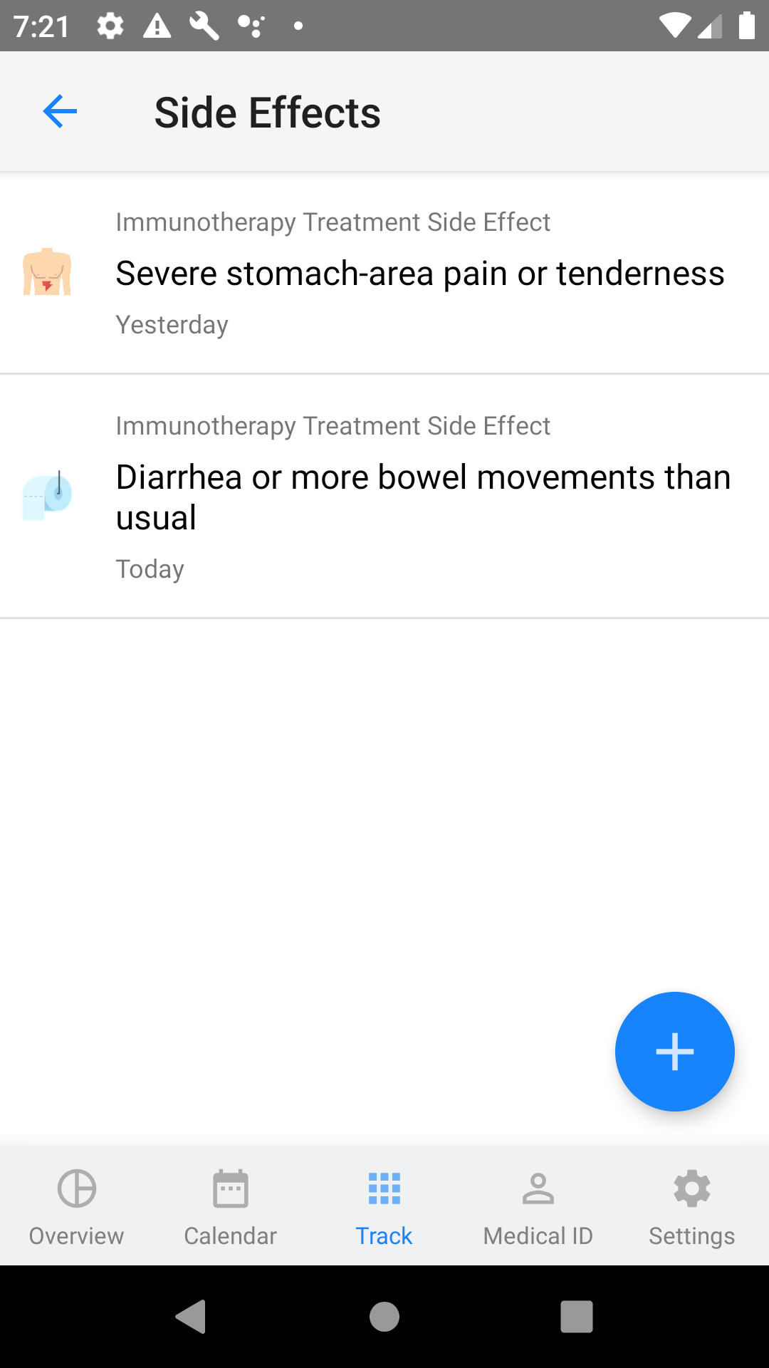 Android Side Effects